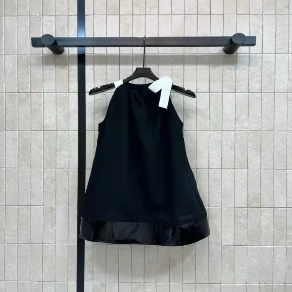 루이비통 리본 장식 A라인 여성용 원피스