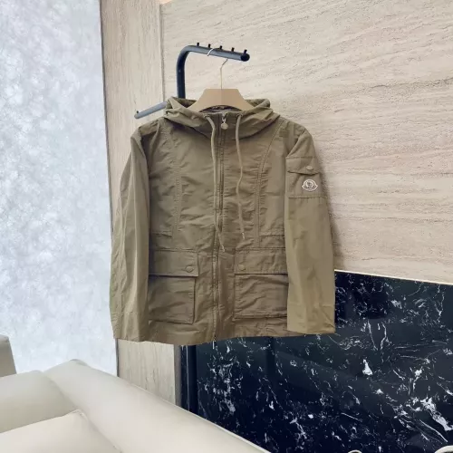 몽클레어 슬림 핏 지퍼 후드 여성용 후드 재킷