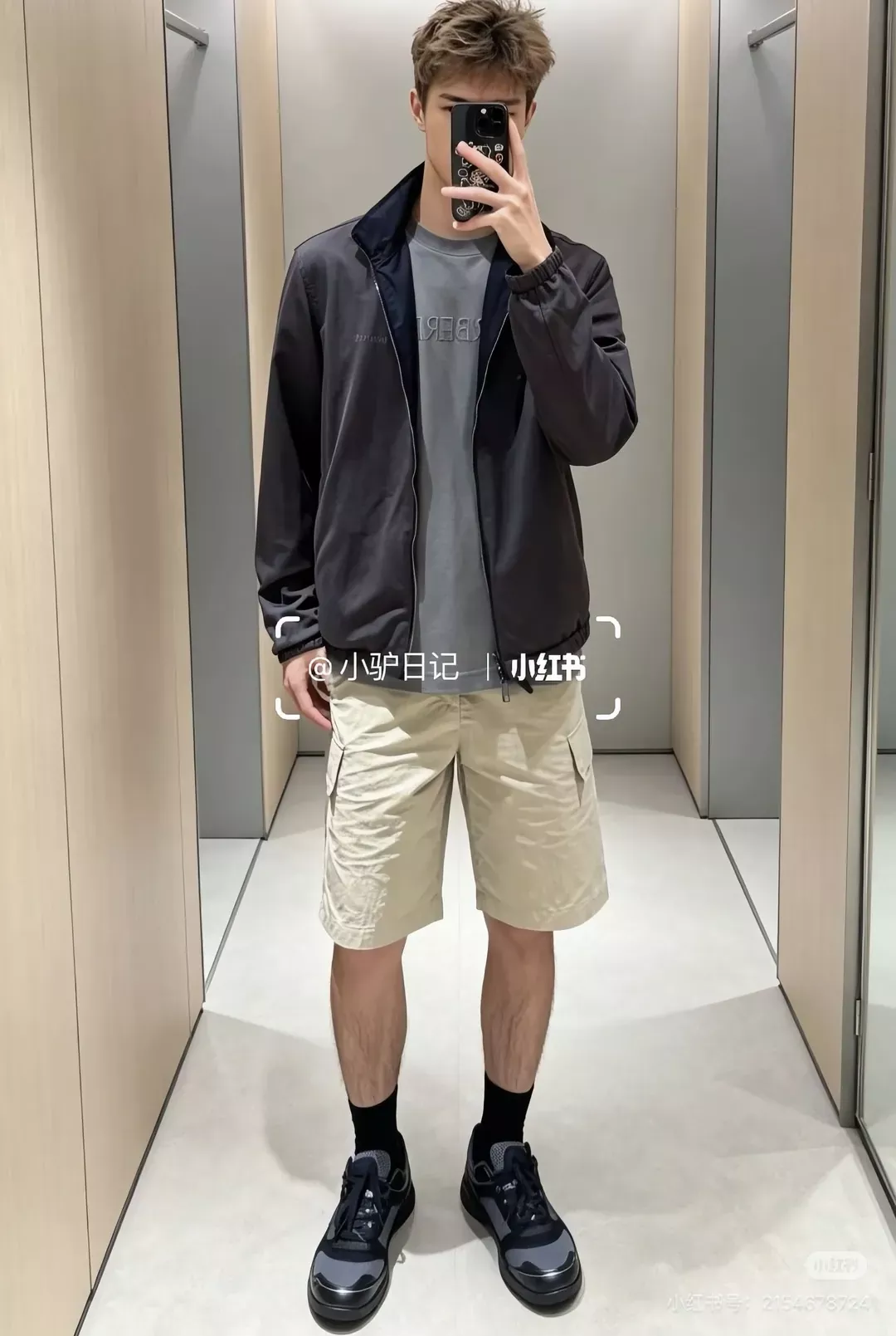 버버리 양면 코튼 혼방 집업 재킷 상세 이미지 53