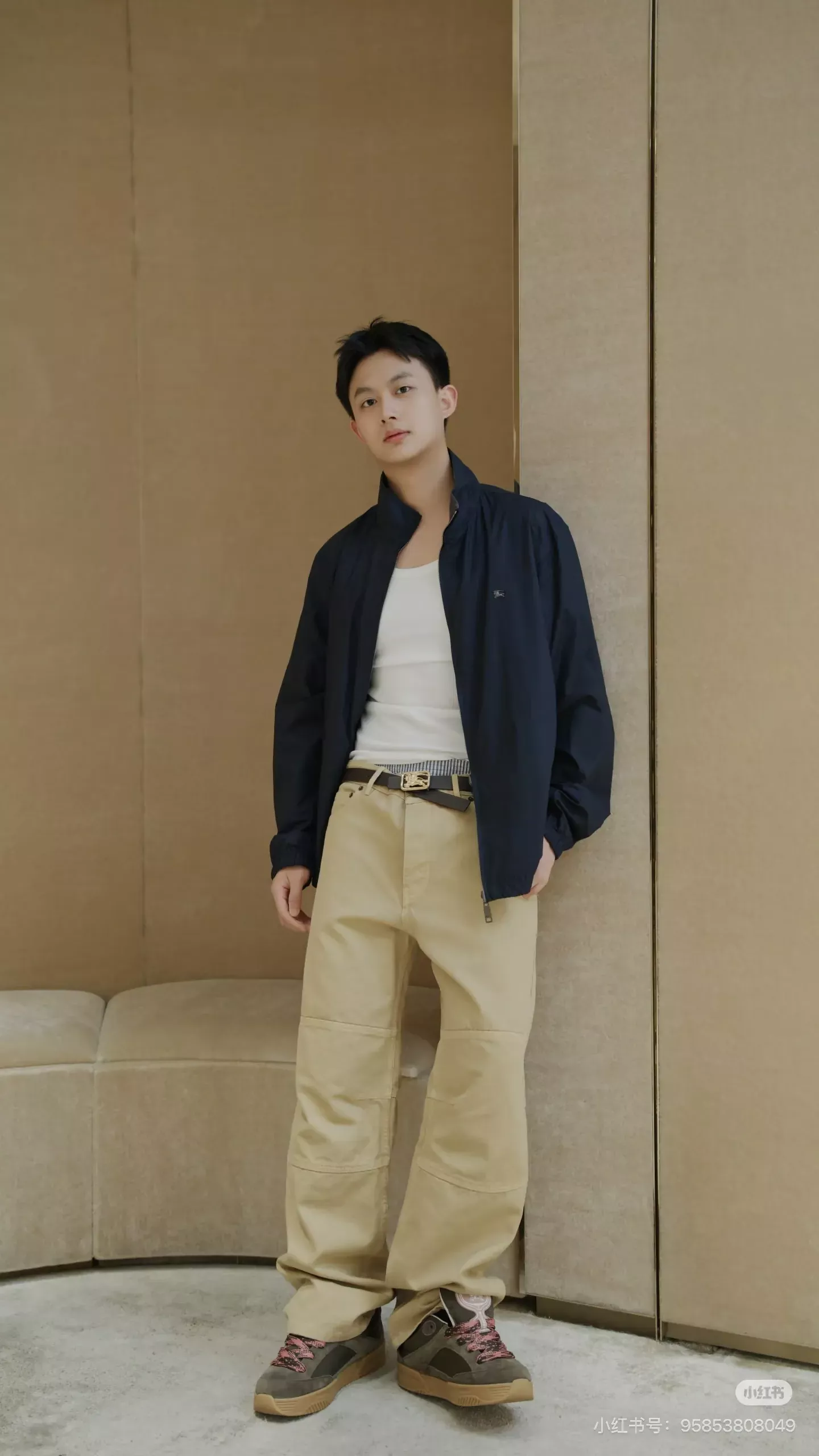 버버리 양면 코튼 혼방 집업 재킷 상세 이미지 55