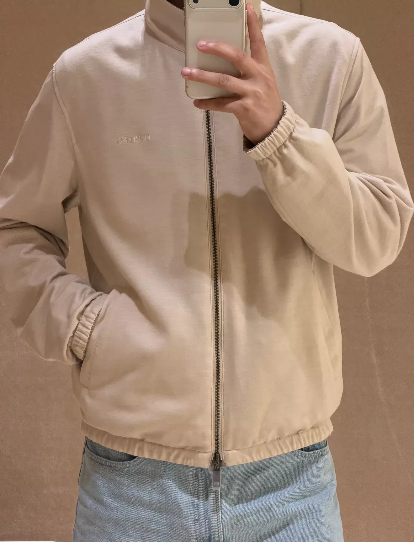 버버리 양면 코튼 혼방 집업 재킷 상세 이미지 71