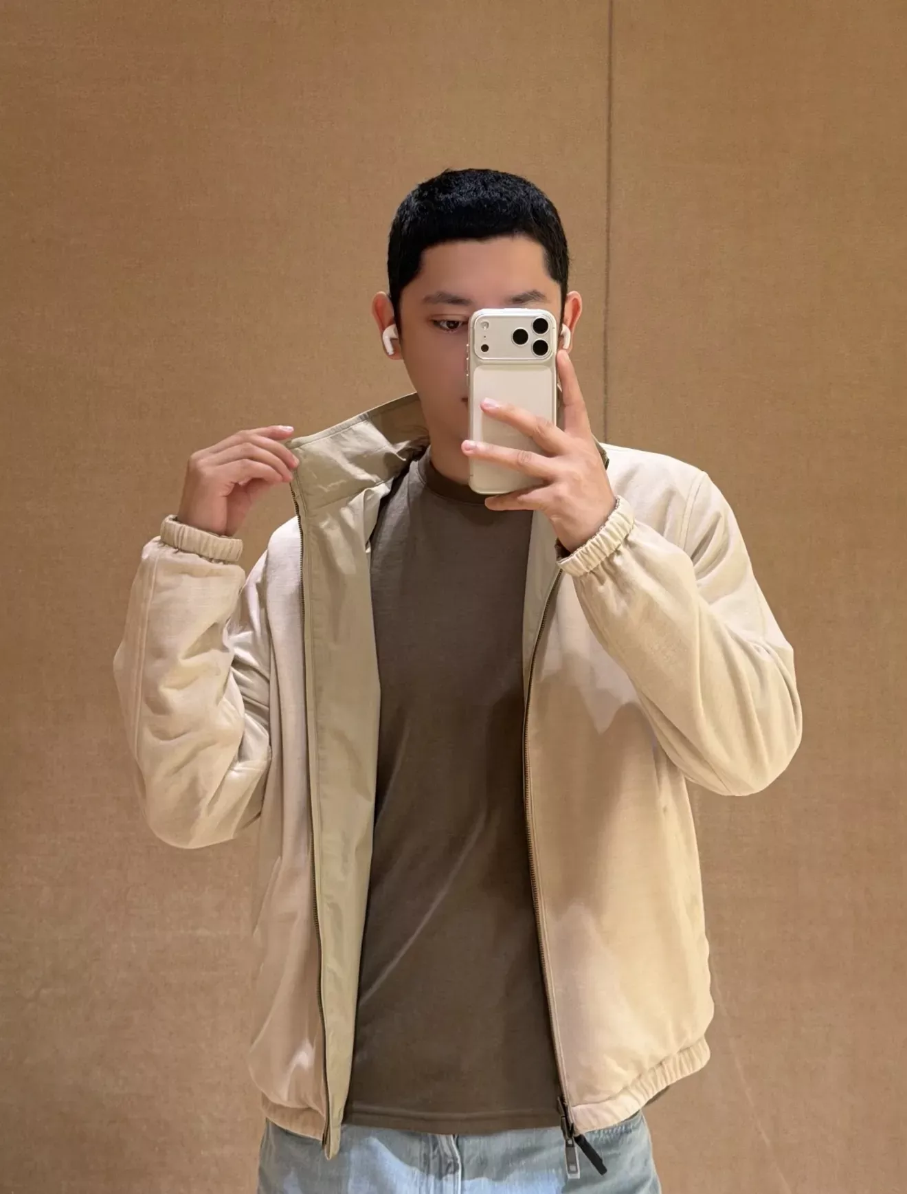 버버리 양면 코튼 혼방 집업 재킷 상세 이미지 73