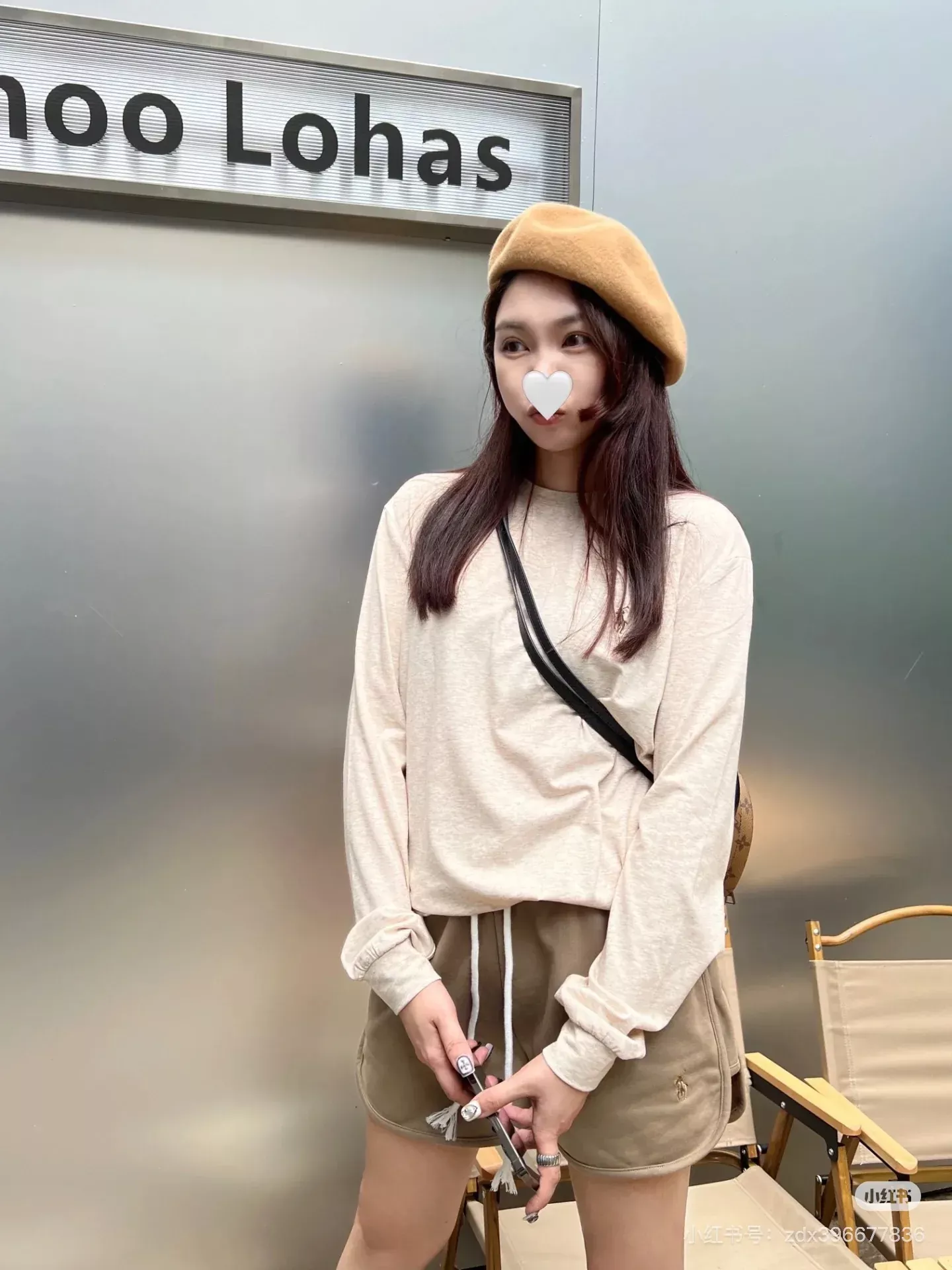 랄프로렌 자수 로고 코튼 남녀공용 긴소매 티셔츠 상세 이미지 104