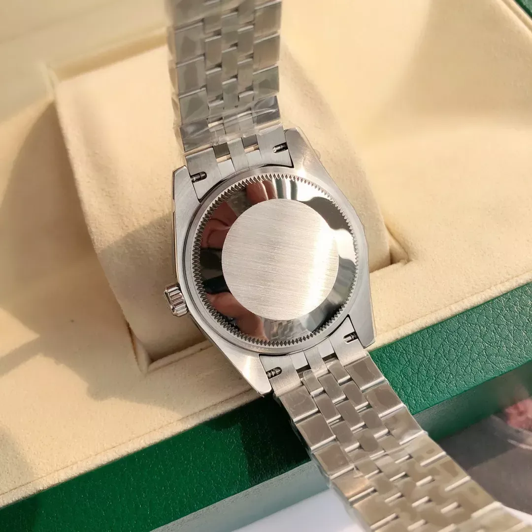롤렉스 31mm 오이스터 자동 여성용 메탈 시계 상세 이미지 8