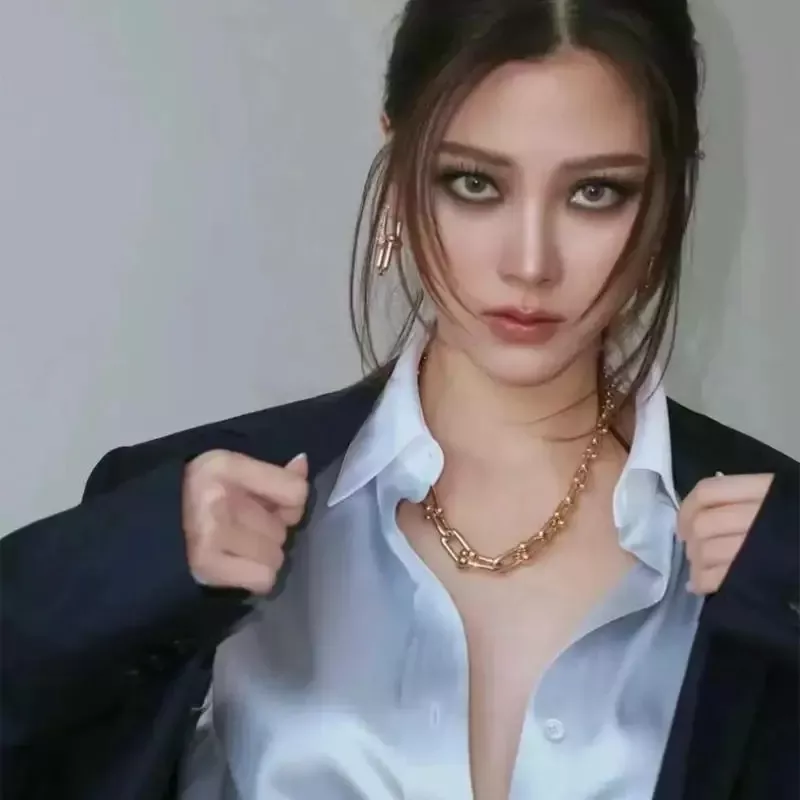 티파니앤코 실버톤 광면 말발굽 목걸이 상세 이미지 9