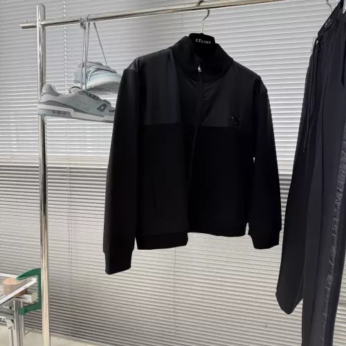 프라다 삼각 로고 배색 남녀공용 상하의 세트
