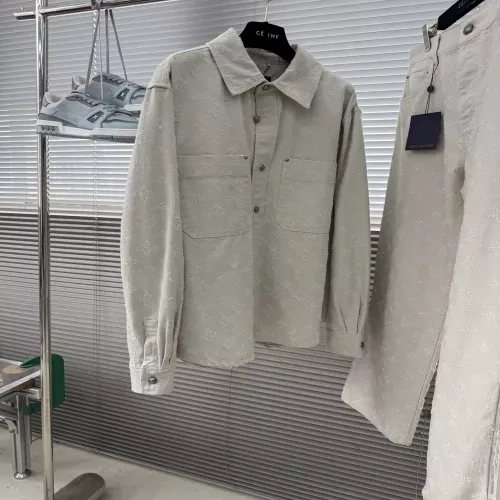 루이비통 모노그램 데님 남녀공용 상하의 세트
