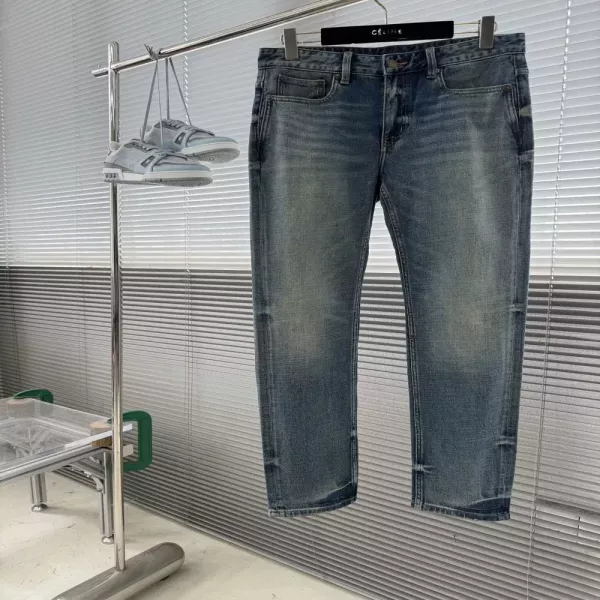 입생로랑 빈티지 워싱 남녀공용 데님 팬츠