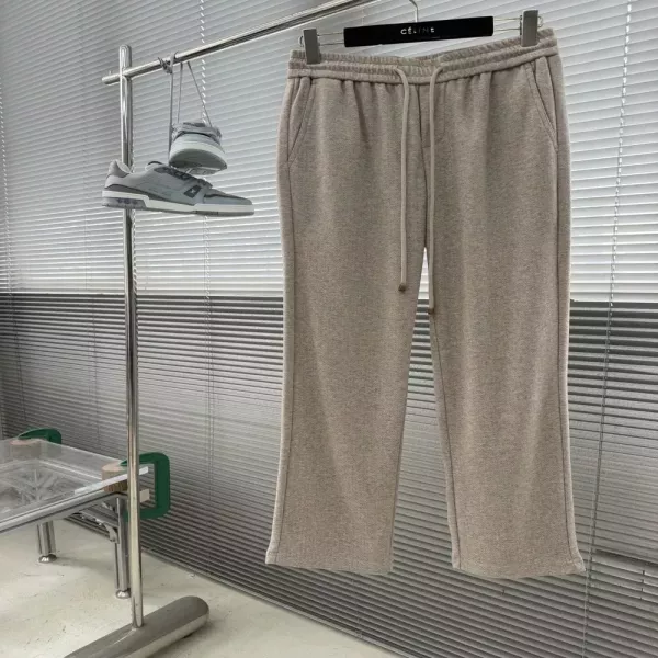제냐 울 혼방 남녀공용 캐주얼 팬츠