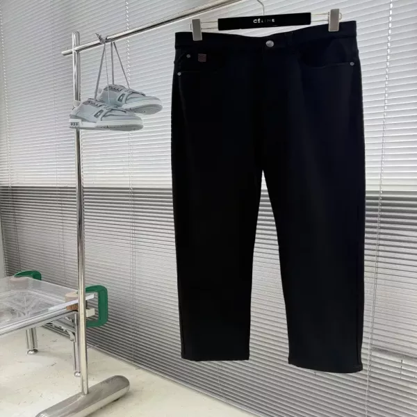 로로피아나 5포켓 코튼 혼방 남녀공용 캐쥬얼 팬츠