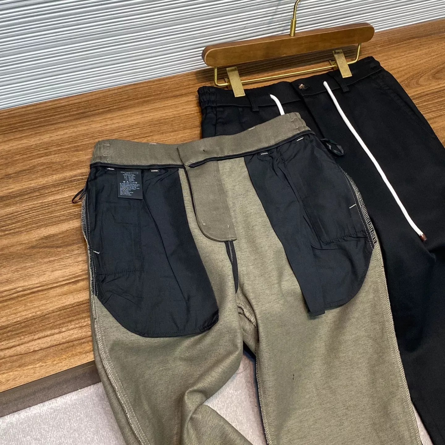 브루넬로쿠치넬리 기모 혼방 스트레이트 남녀공용 캐쥬얼 팬츠 상세 이미지 15