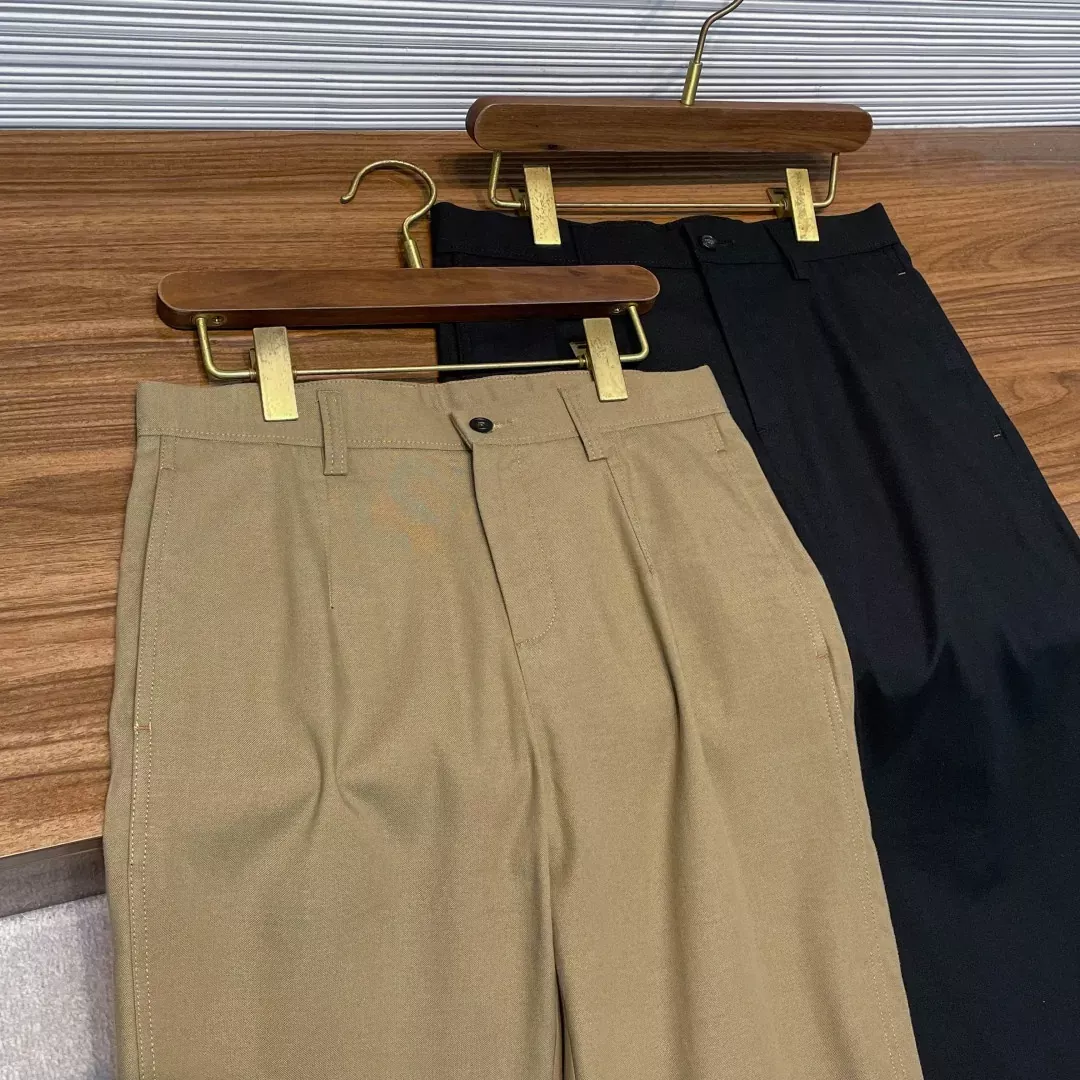 로로피아나 클래식 자수 직통핏 남녀공용 캐쥬얼 팬츠 상세 이미지 10