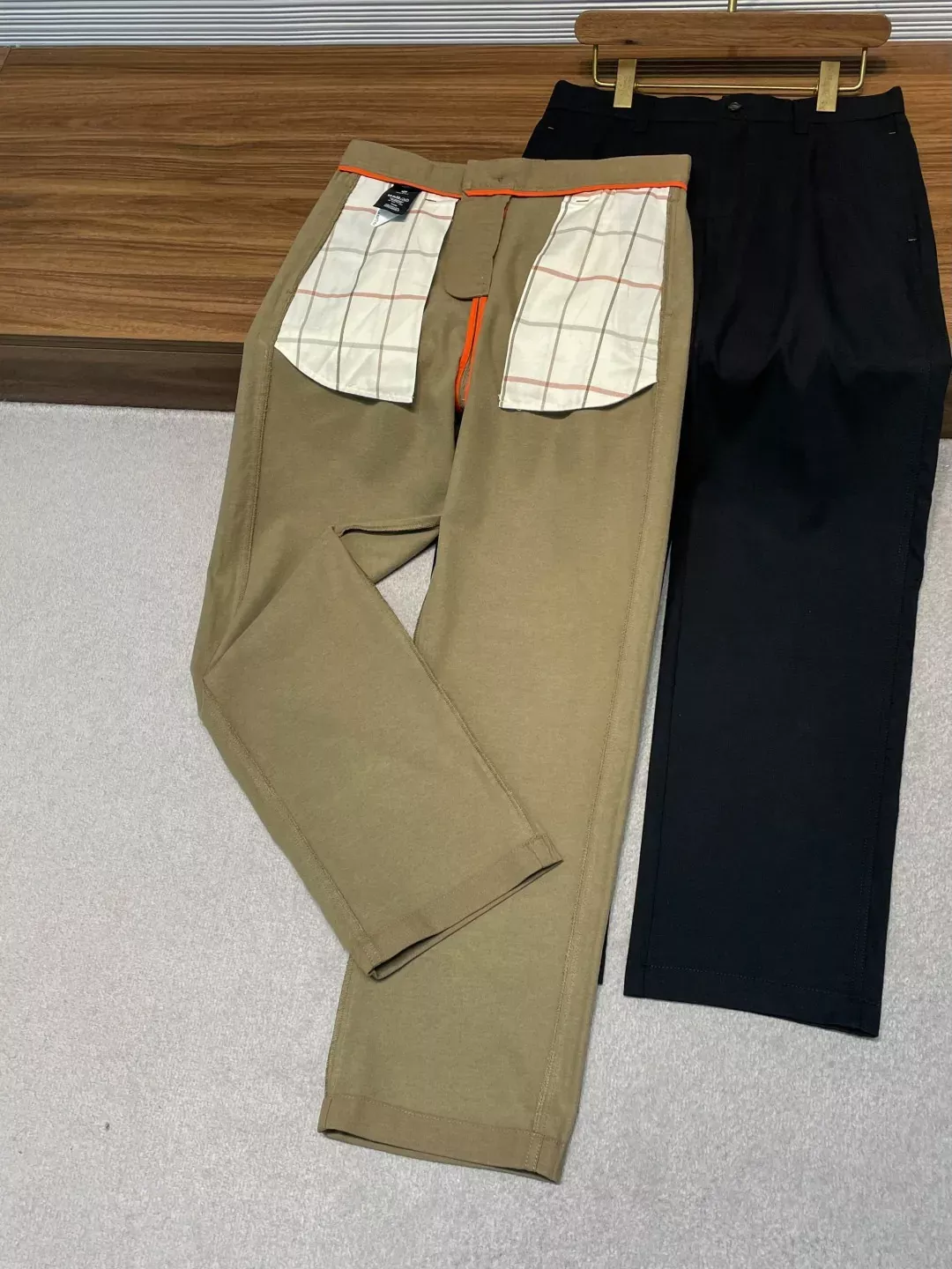 로로피아나 클래식 자수 직통핏 남녀공용 캐쥬얼 팬츠 상세 이미지 14