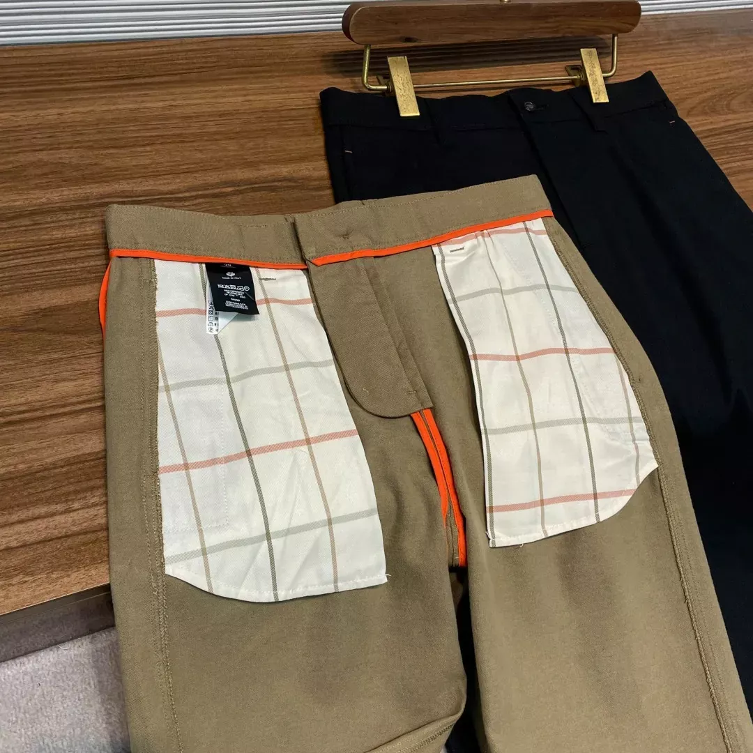로로피아나 클래식 자수 직통핏 남녀공용 캐쥬얼 팬츠 상세 이미지 15