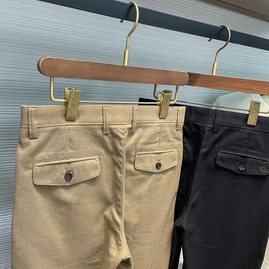 로로피아나 클래식 자수 직통핏 남녀공용 캐쥬얼 팬츠 상세 이미지 8