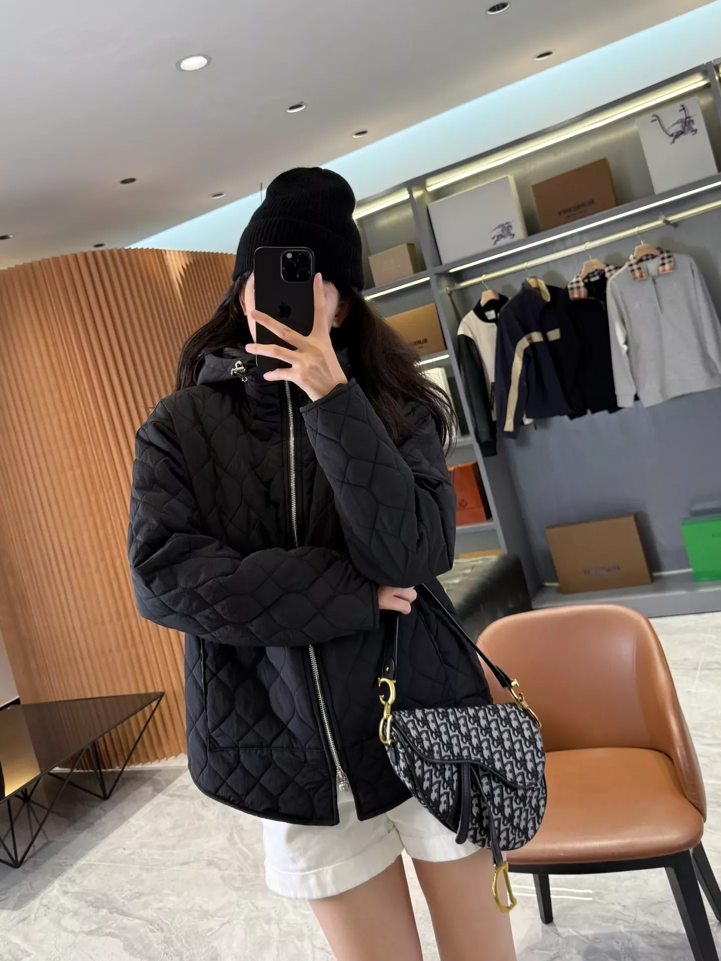 크롬하츠 퀼팅 후드 숏패딩 남녀공용 쇼트 패딩 상세 이미지 40