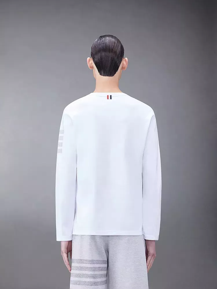 톰브라운 사선 스트라이프 긴소매 남녀공용 긴소매 티셔츠 상세 이미지 62