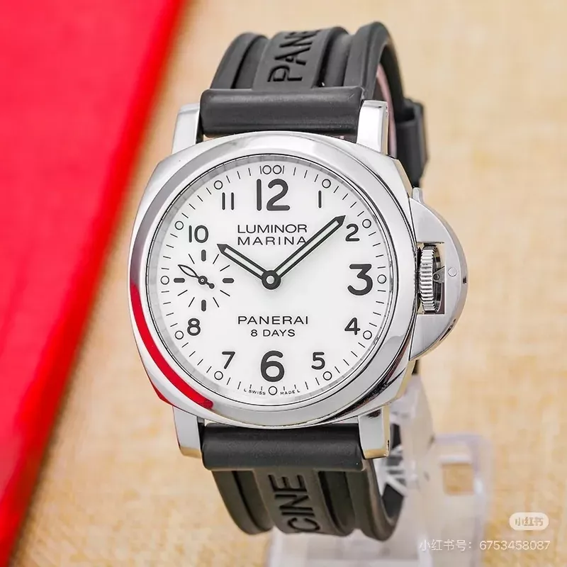 파네라이 루미노르 40mm 우레탄 남성용 우레탄 시계 상세 이미지 10