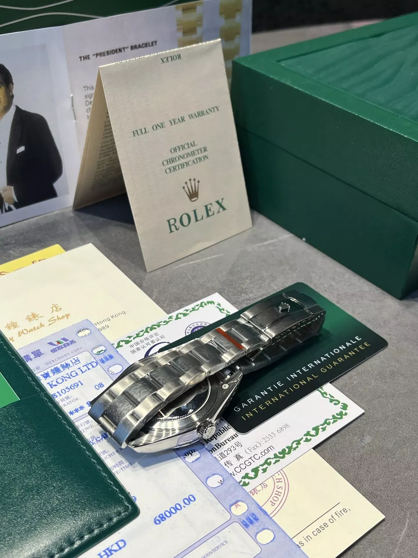 롤렉스 로그 시리즈 스틸 남성용 메탈 시계 상세 이미지 9