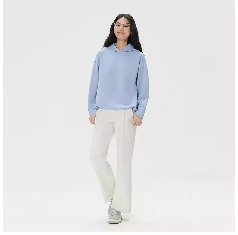 코오롱스포츠 모달 혼방 루즈핏 여성용 후드 티셔츠 상세 이미지 22