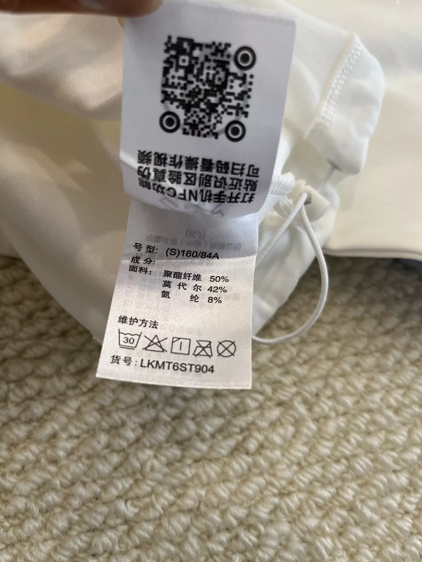 코오롱스포츠 모달 혼방 루즈핏 여성용 후드 티셔츠 상세 이미지 7