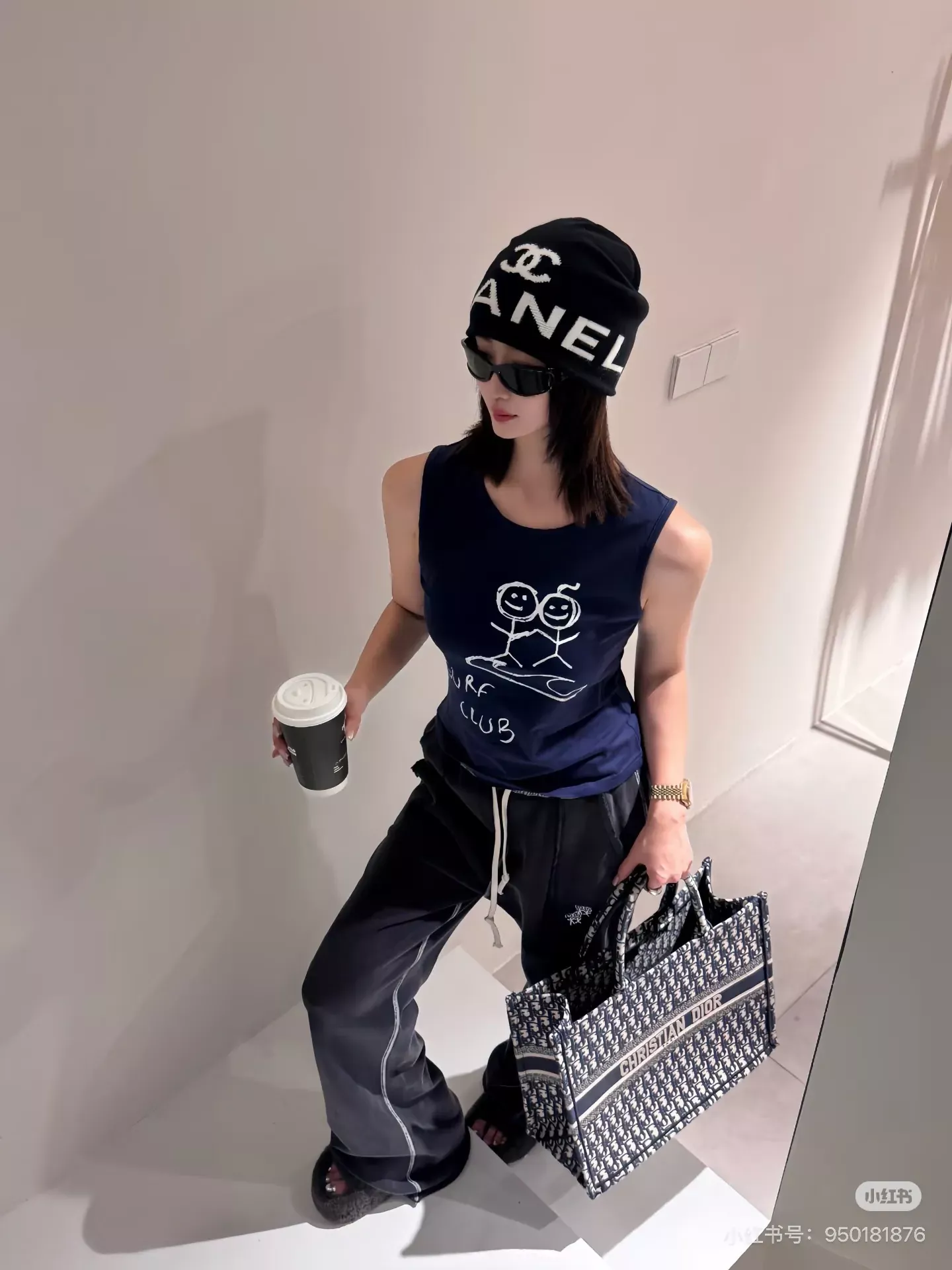 어반소피스티케이션 스틱맨 프린트 크롭 여성용 탱크탑 상세 이미지 37
