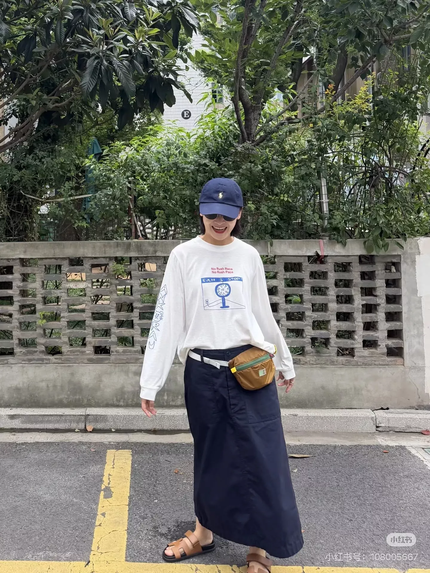 안코라우 아트 프린트 여성용 긴소매 티셔츠 상세 이미지 10