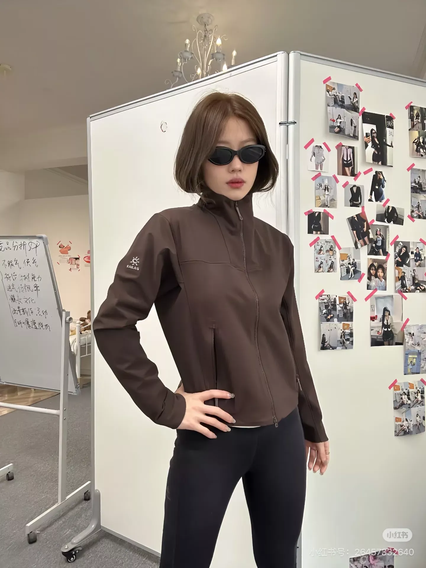 카일라스 여성용 숏 소프트쉘 집업 재킷 상세 이미지 17