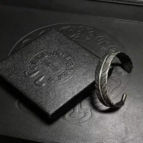 크롬하츠 입체 멀티 크로스 조절형 팔찌