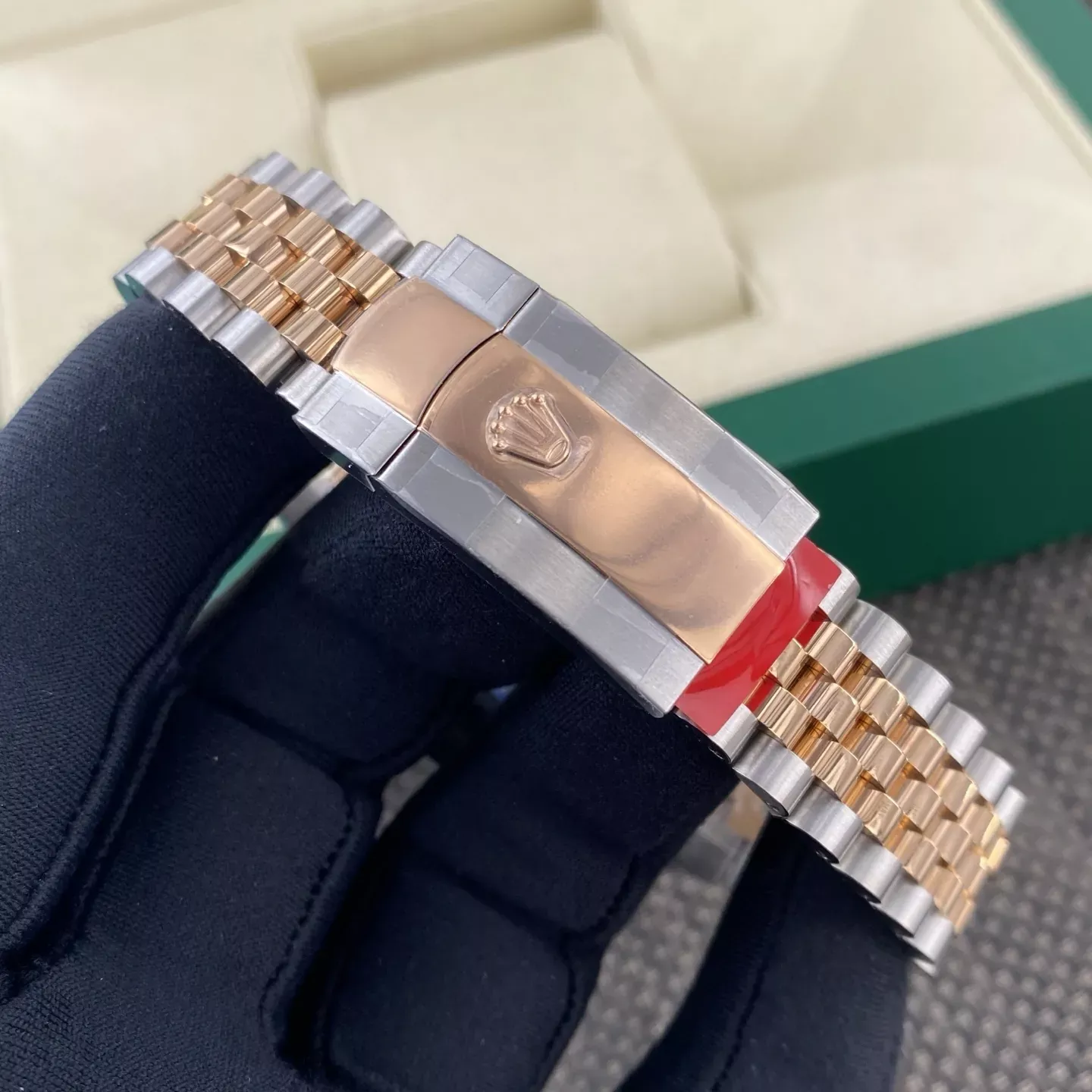 롤렉스 커피 다이얼 36mm 남성용 메탈 시계 상세 이미지 7