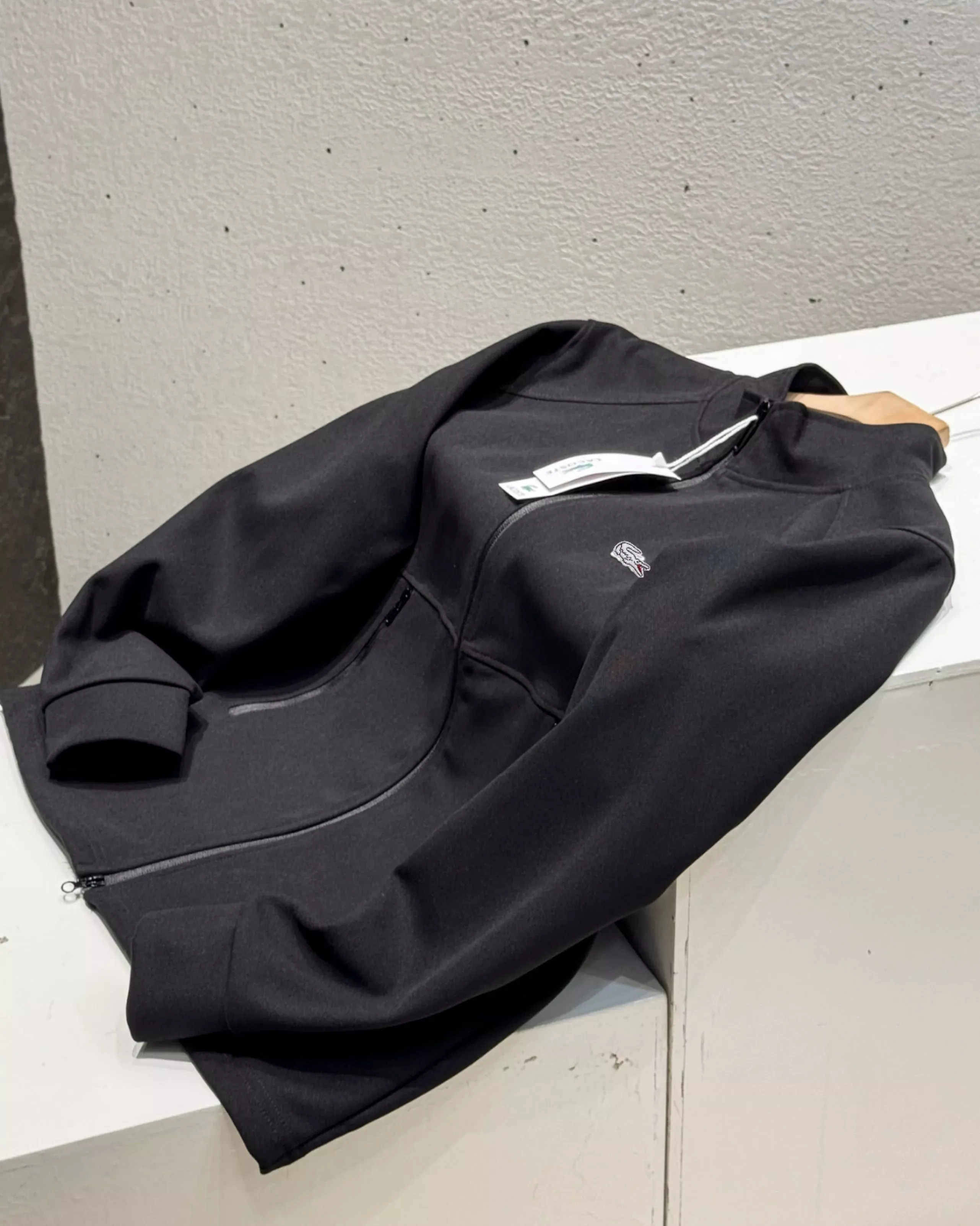 라코스테 기능성 스탠드칼라 남녀공용 집업 재킷 상세 이미지 15