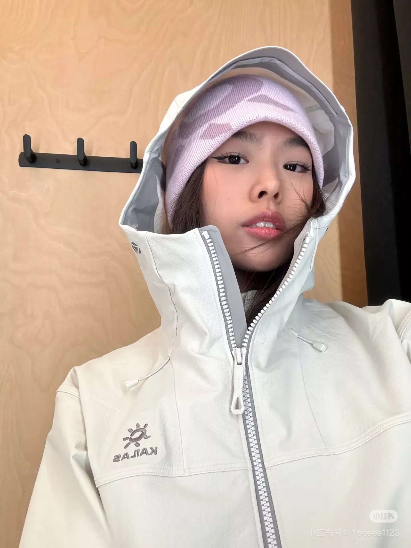 카일라스 압접 방수 후드 남녀공용 후드 재킷 상세 이미지 34