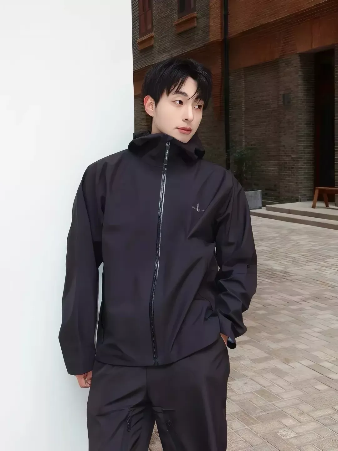 비음러펀 기능성 소프트쉘 남녀공용 후드 재킷 상세 이미지 18
