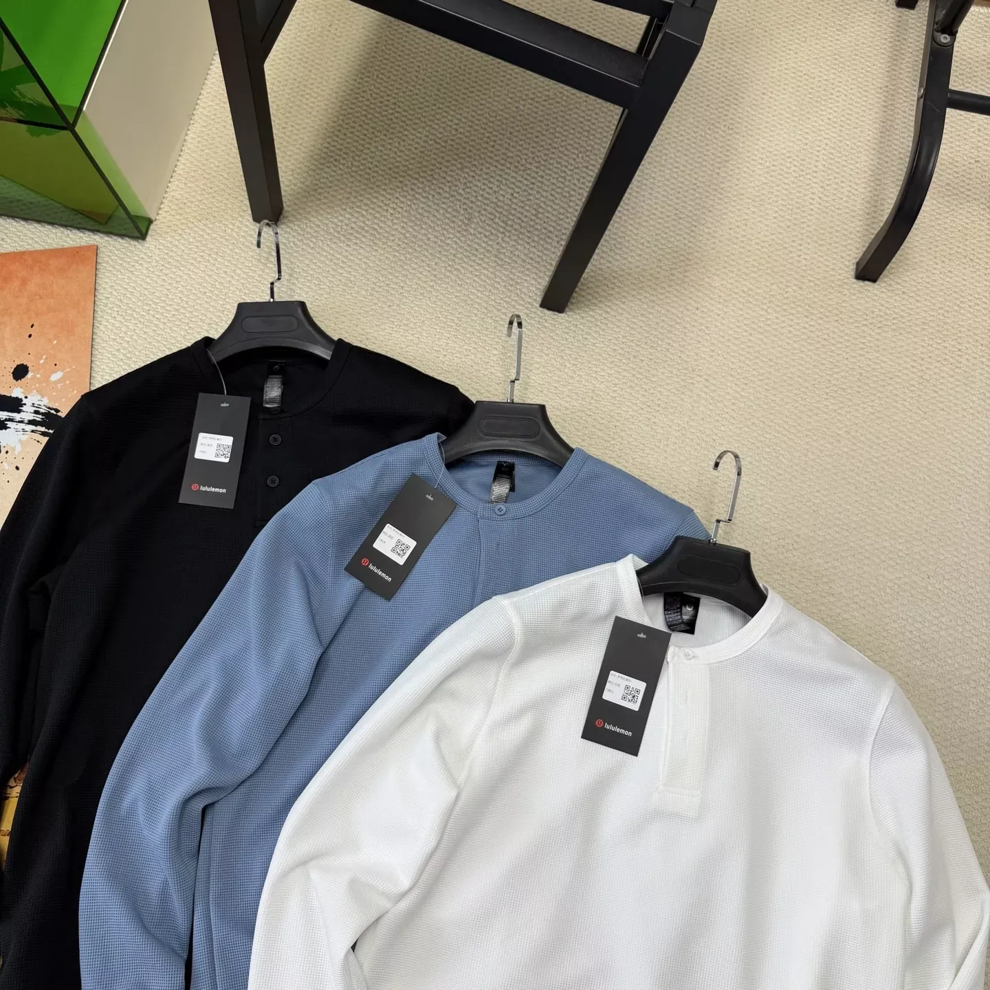 룰루레몬 코튼 블렌드 와플 긴소매 티셔츠 상세 이미지 9