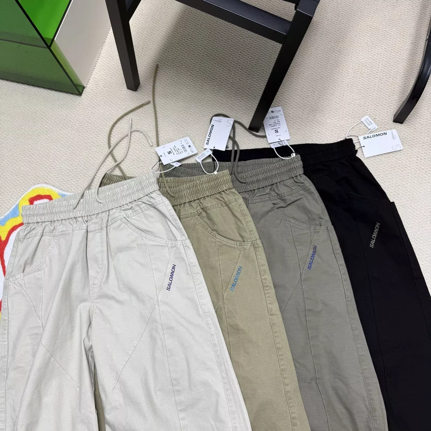 살로몬 와이드 카고 남녀공용 캐쥬얼 팬츠 상세 이미지 12