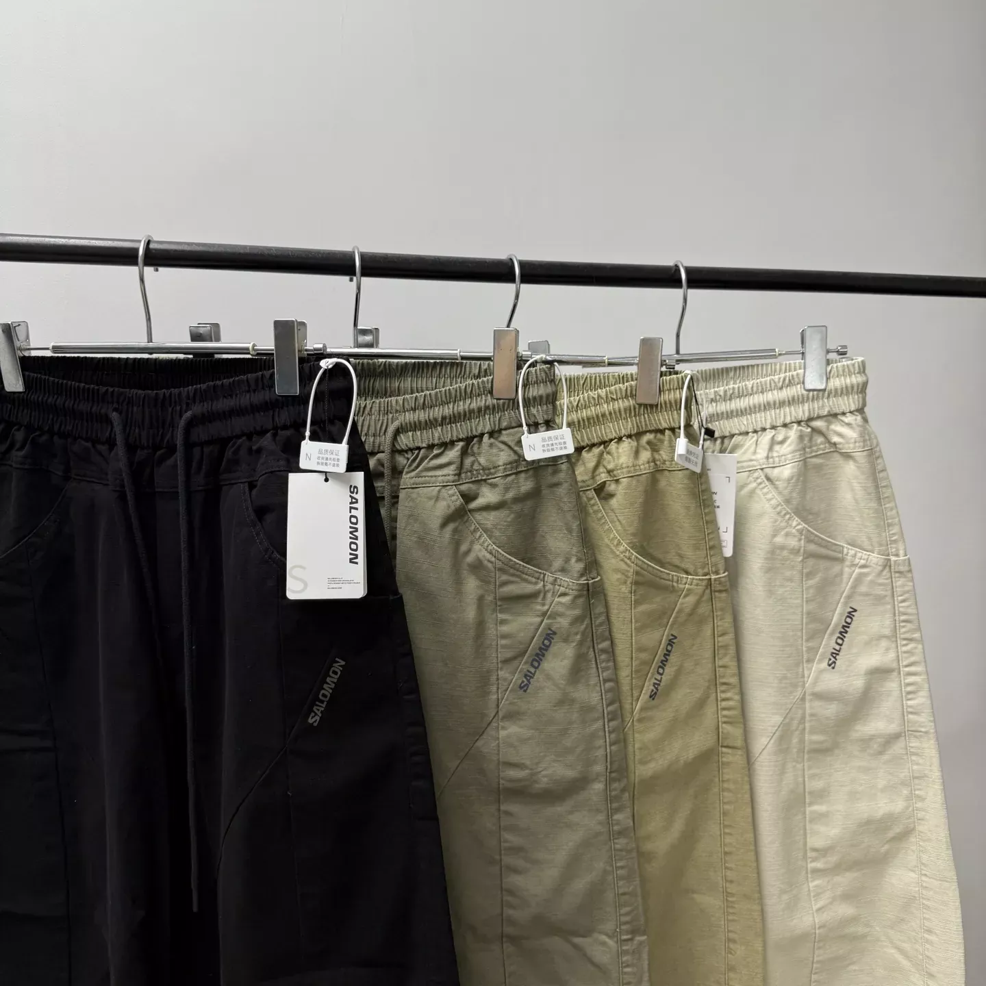 살로몬 와이드 카고 남녀공용 캐쥬얼 팬츠 상세 이미지 3