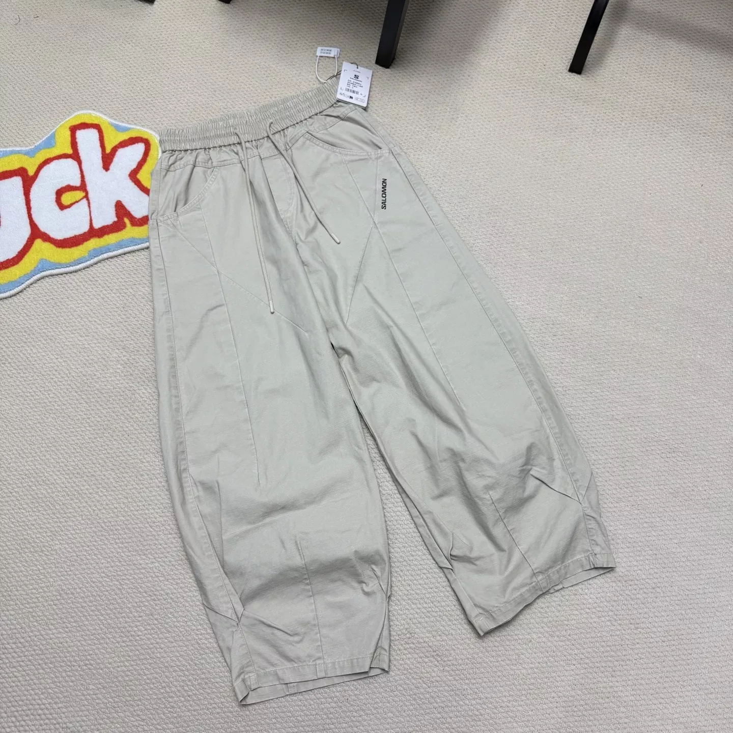 살로몬 와이드 카고 남녀공용 캐쥬얼 팬츠 상세 이미지 7