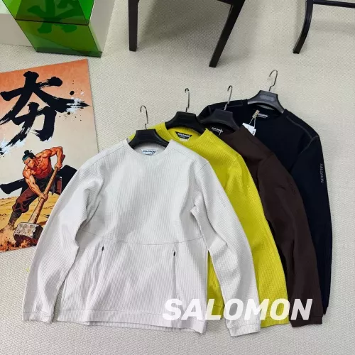 살로몬 화플 와플 조직 기능성 남녀공용 긴소매 티셔츠