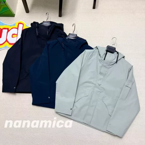 나나미카 2L 후드 크루저 남녀공용 후드 재킷