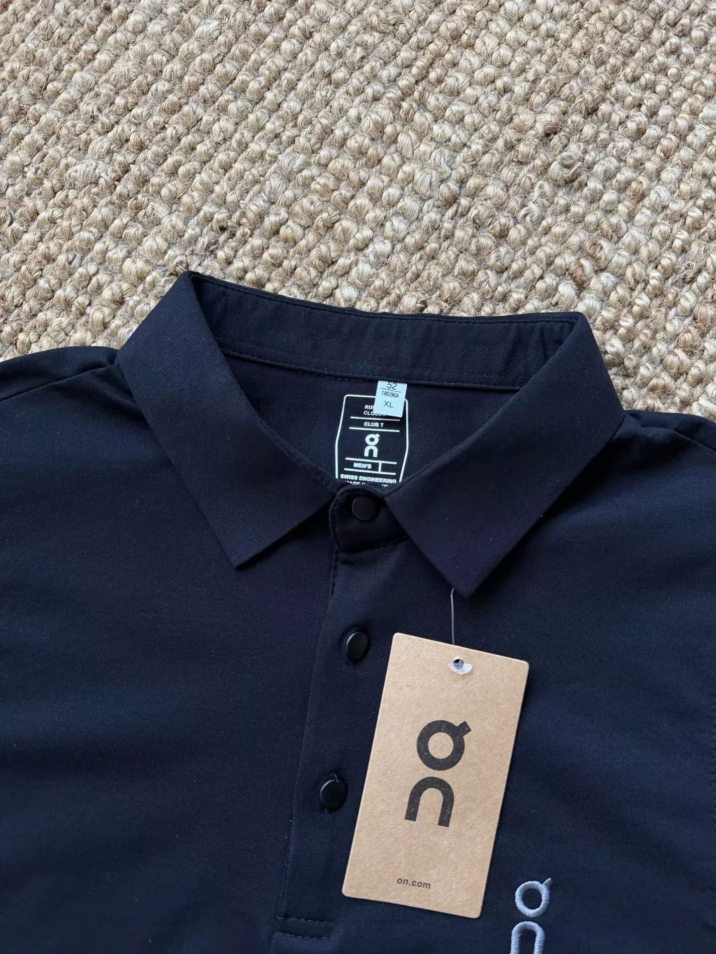 온러닝 심플 로고 긴소매 남녀공용 긴소매 티셔츠 상세 이미지 10