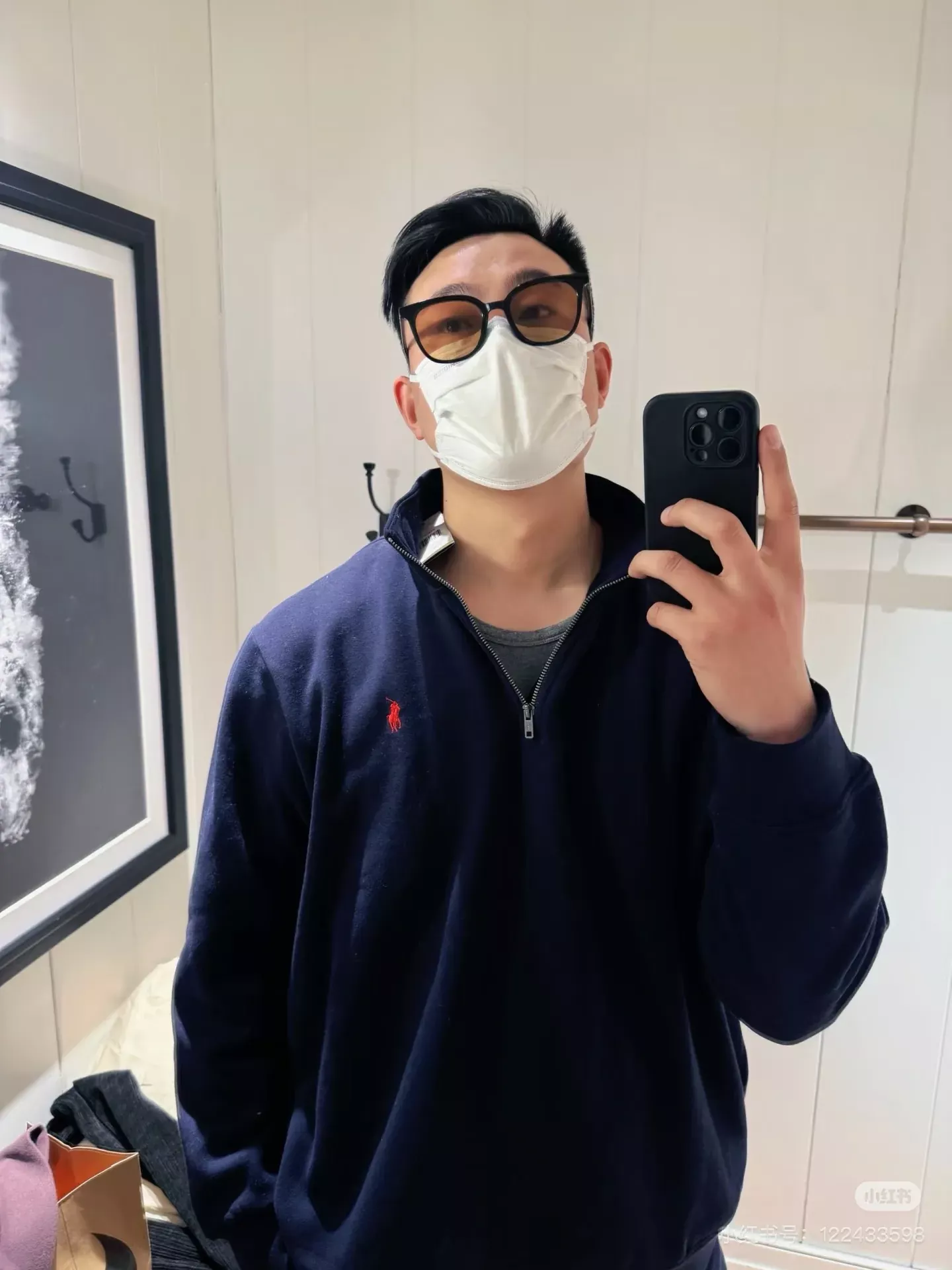 랄프로렌 반집업 코튼 맨투맨 남녀공용 긴소매 티셔츠 상세 이미지 17