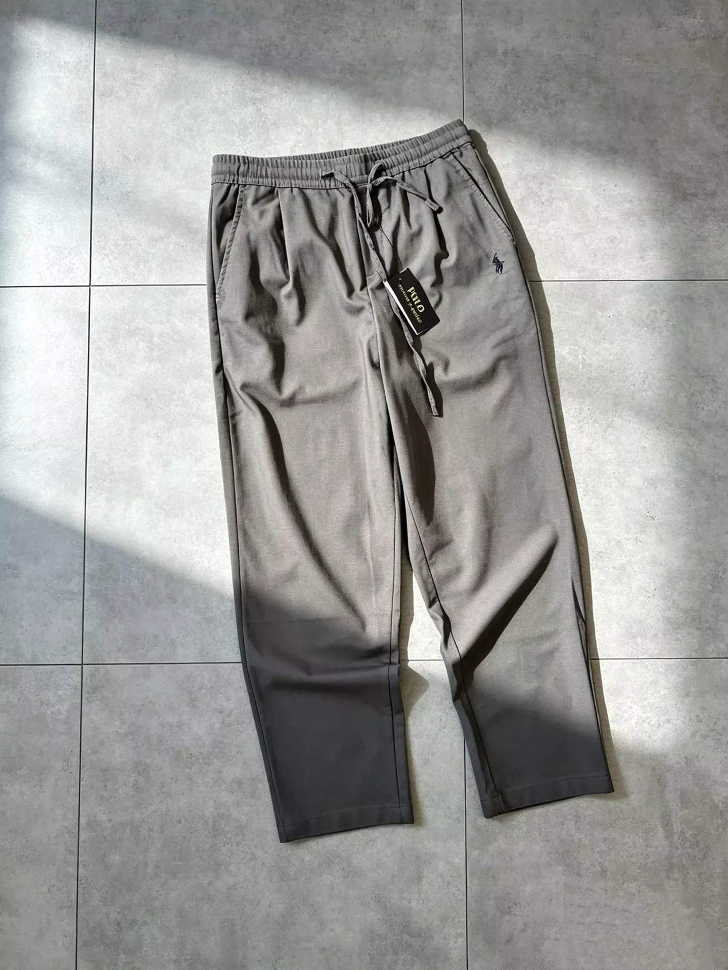 랄프로렌 린넨 자수 남녀공용 트레이닝 팬츠 상세 이미지 3