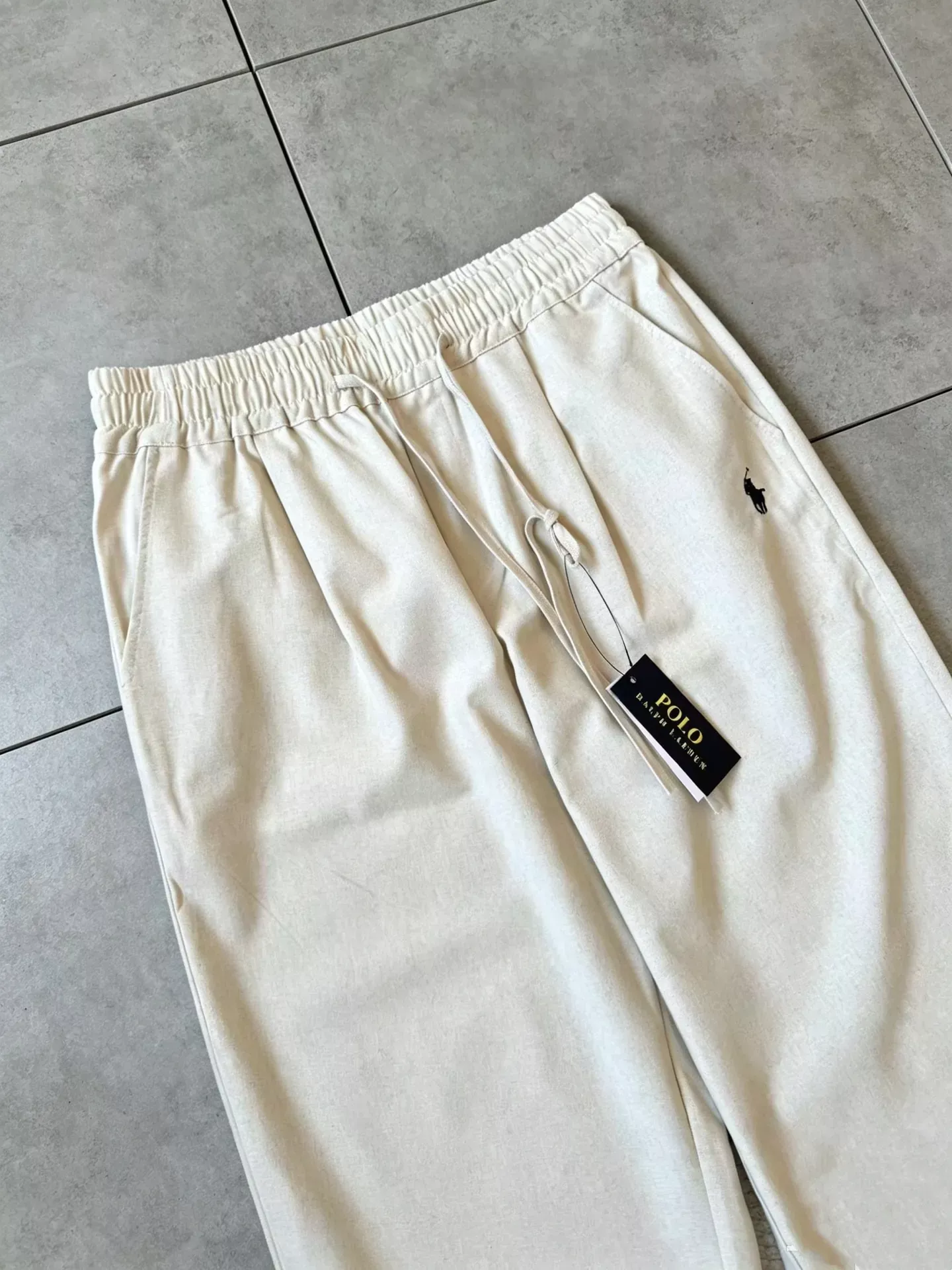 랄프로렌 린넨 자수 남녀공용 트레이닝 팬츠 상세 이미지 6