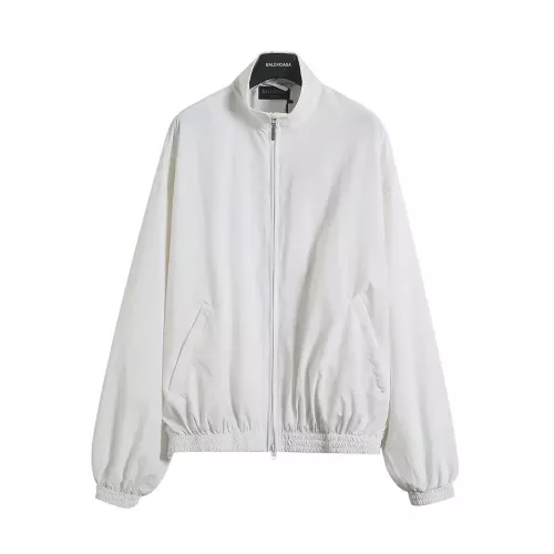 발렌시아가 화염 자수 오버핏 남녀공용 집업 재킷