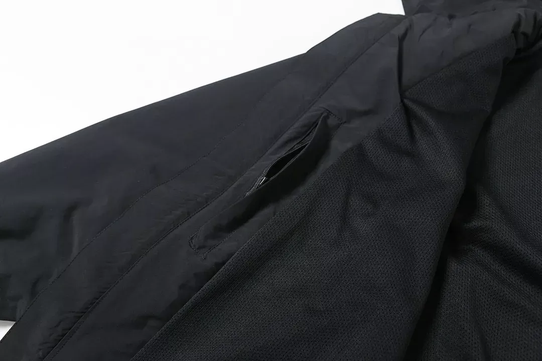 발렌시아가 백로고 프린트 후드 남녀공용 후드 재킷 상세 이미지 6