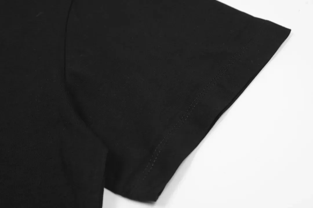 로에베 자수 코튼 오버핏 남녀공용 반소매 티셔츠 상세 이미지 7