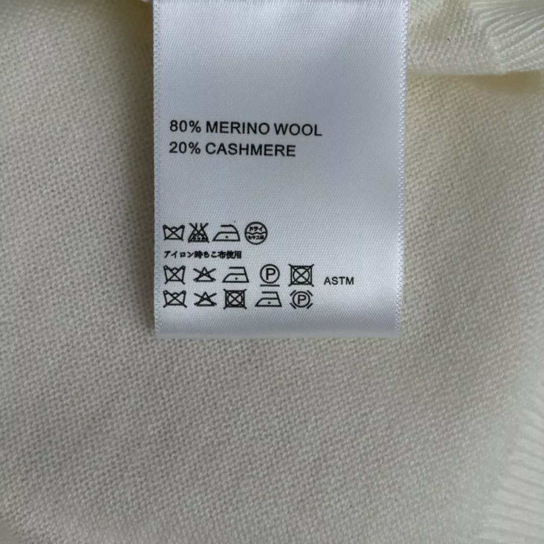 브루넬로쿠치넬리 배색 울 니트 여성용 긴소매 가디건 상세 이미지 9