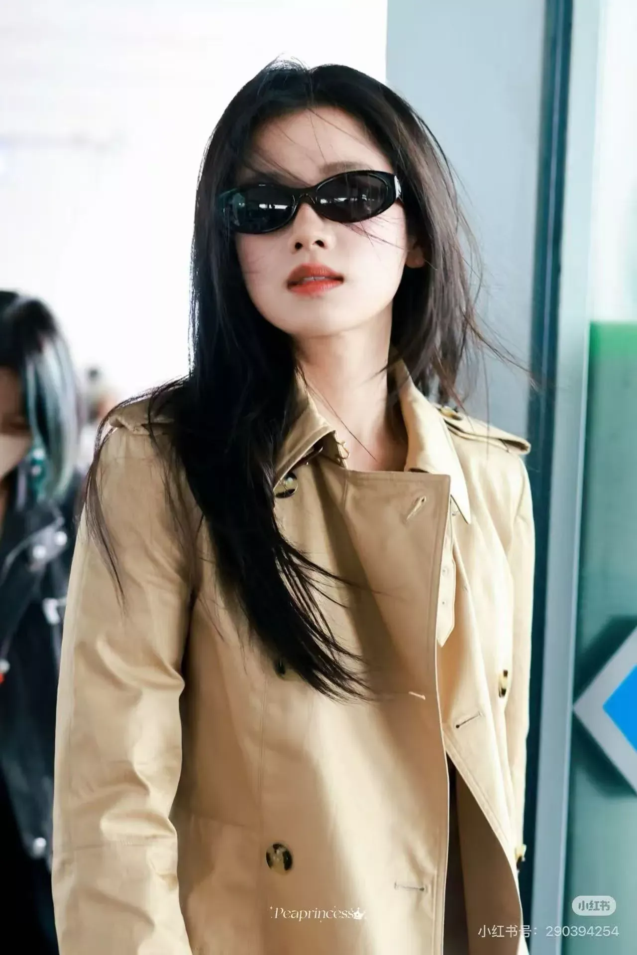 버버리 더블브레스트 벨트 여성용 쇼트 코트 상세 이미지 31