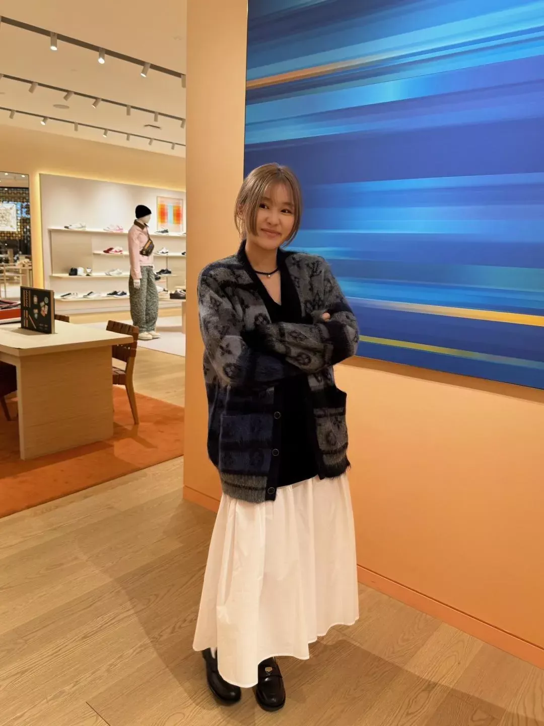 루이비통 모노그램 마혼방 긴소매 가디건 상세 이미지 14