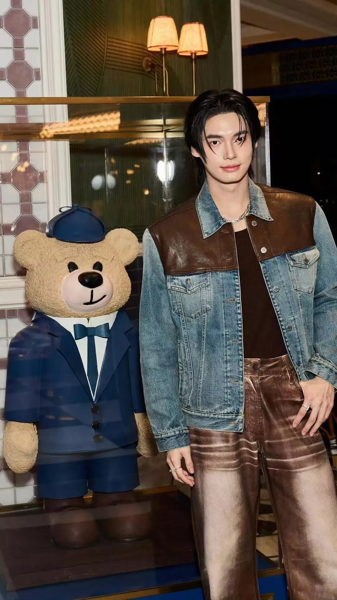 프라다 워싱 데님 배색 남녀공용 데님 재킷 상세 이미지 23